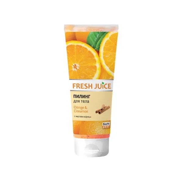 %Пілінг для тіла Fresh Juice Orange & Cinnamon 200 мл