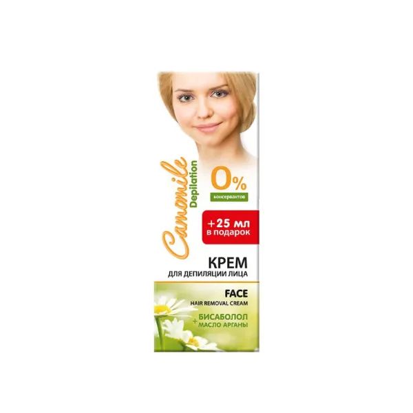 %Крем для депиляции лица Camomile depilation 75 мл