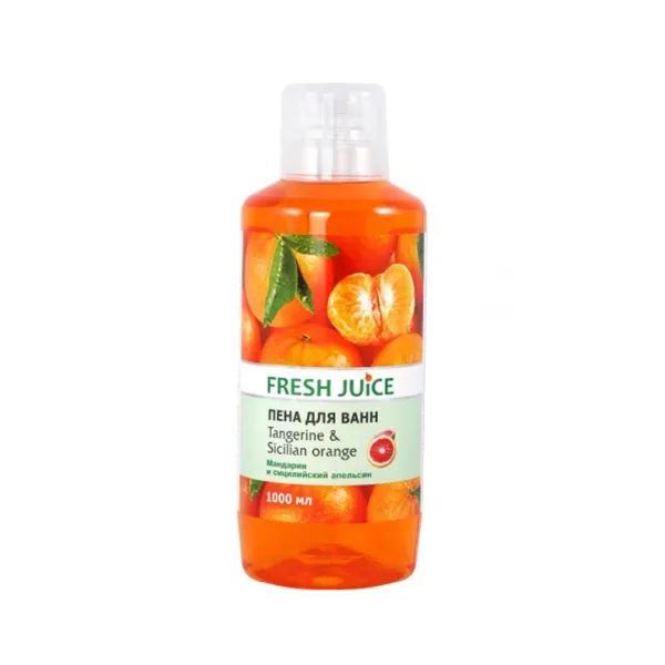%Піна для ванн Fresh Juice Tangerine & Sicilian orange 1 л