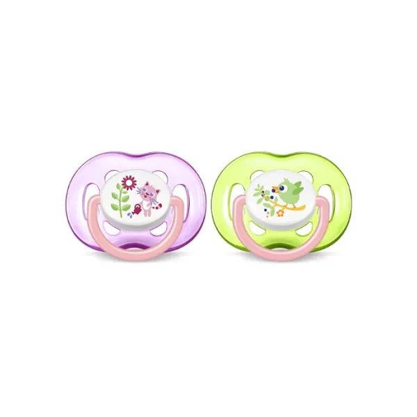 %Пустышка Philips AVENT 186/25 для девочек 18 мес №2