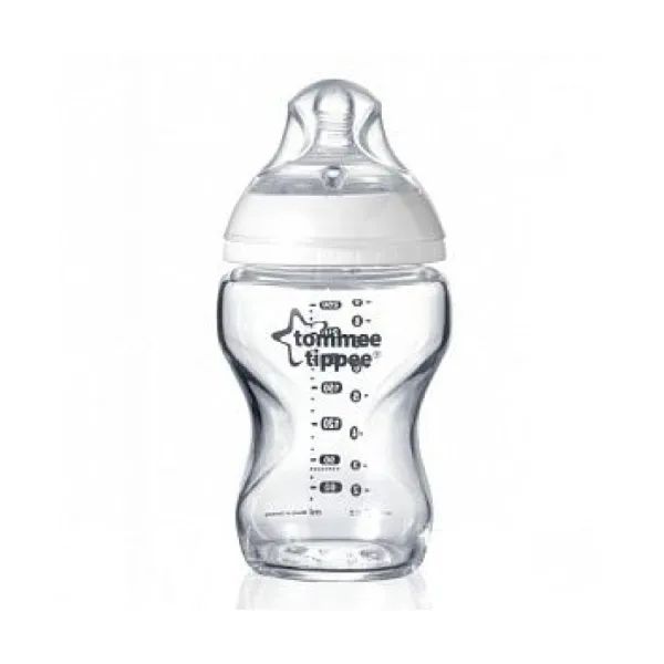 %Бутылочка для кормления стеклянная Tommee Tippee 42243877 250 мл