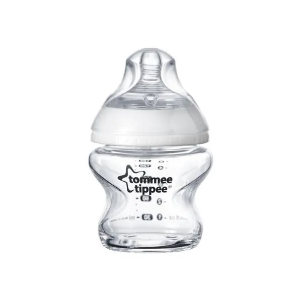 %Бутылочка для кормления стеклянная Tommee Tippee 42243777 150 мл