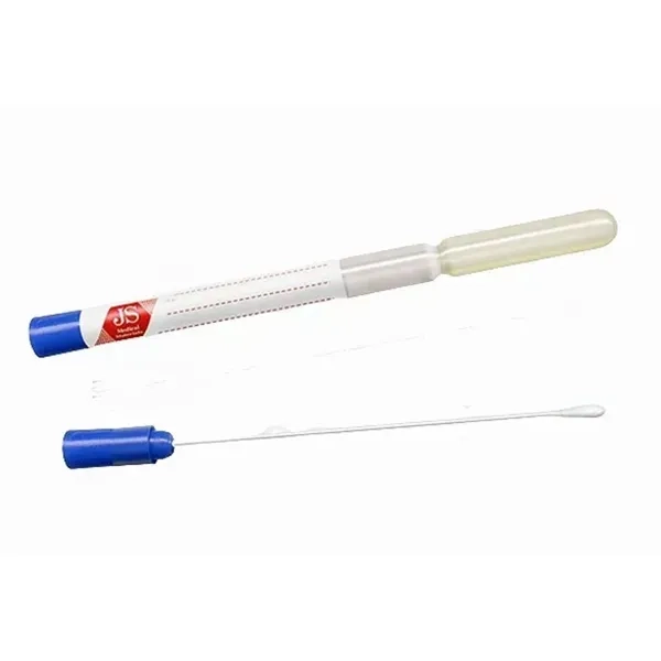 %Пробирка для биоматериала с гелем amies и аппликатором 10 мл