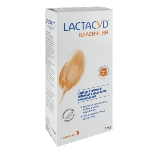 %Засіб для інтимної гігієни Lactacyd з дозатором 400мл