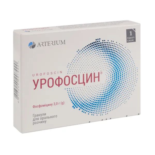 %Урофосцин гранули для орального розчину 3 г пакет-саше №1