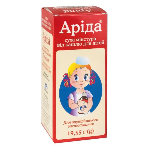 %Арида сухая микстура от кашля для детей порошок флакон 19,55 г