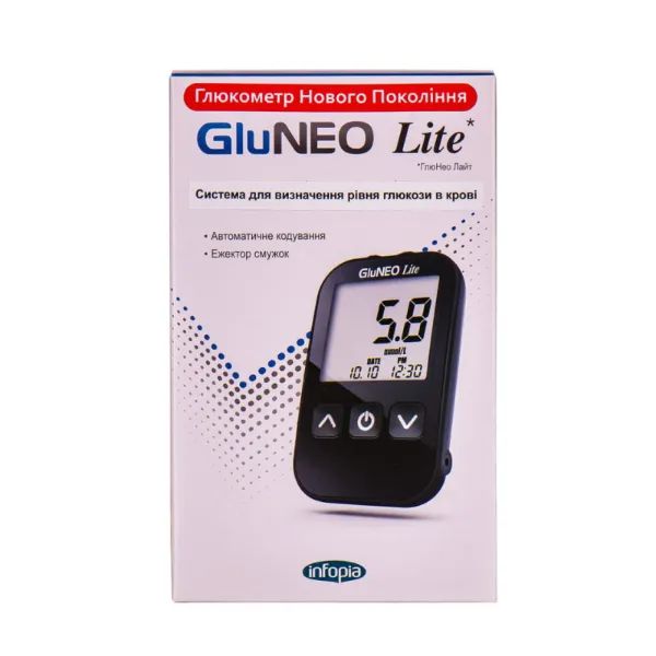 %Глюкометр Gluneo lite