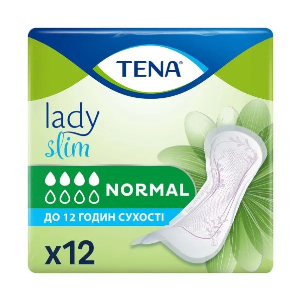 %Прокладки урологические для женщин Tena Lady Slim Normal №12