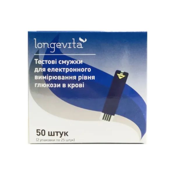 %Тест-полоски Longevita №100