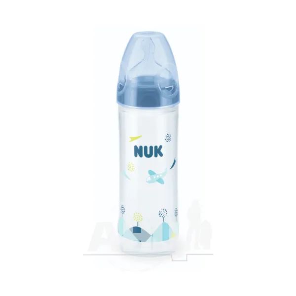 %Пляшечка Nuk Classic FC пластикова 250 мл + соска антіколіковая