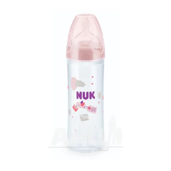 %Пляшка Nuk Classic FC пластикова 250 мл + соска антіколіковая розмір 2