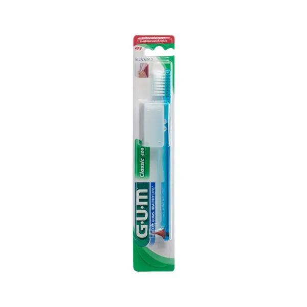 %Зубна щітка GUM Classic компактна м'яка