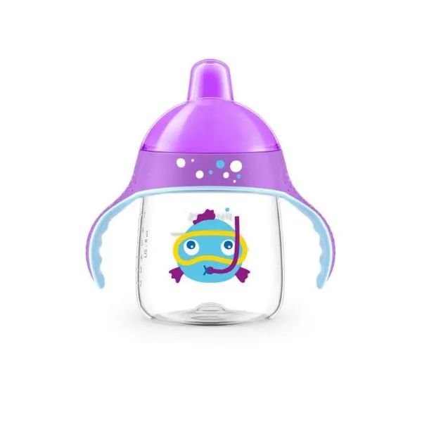 %Чашка-непроливайка Avent scf753/06 260 мл 12+ месяцев для девочек