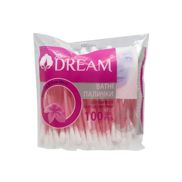 %Палочки ватные косметические Air Dream №100