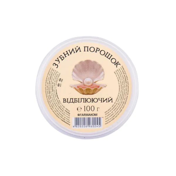 %Зубний порошок Відбілюючий банка 100 г