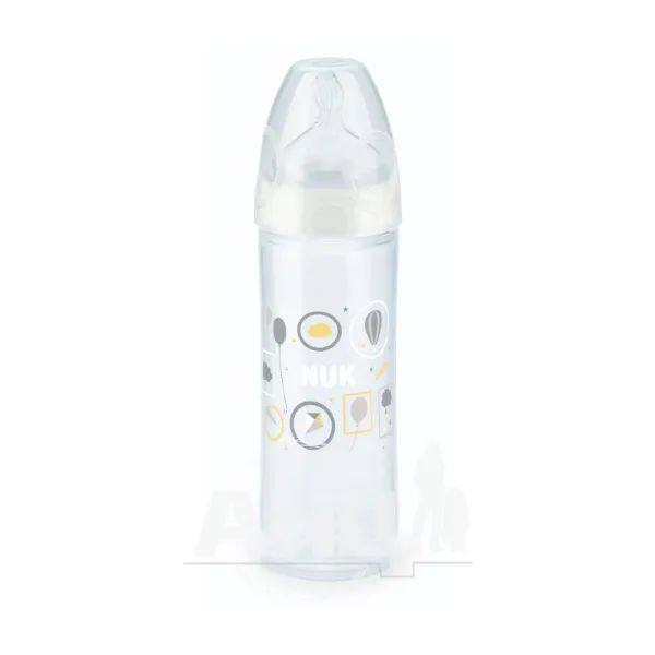%Пляшка Nuk Classic пластикова 250 мл + силіконова соска