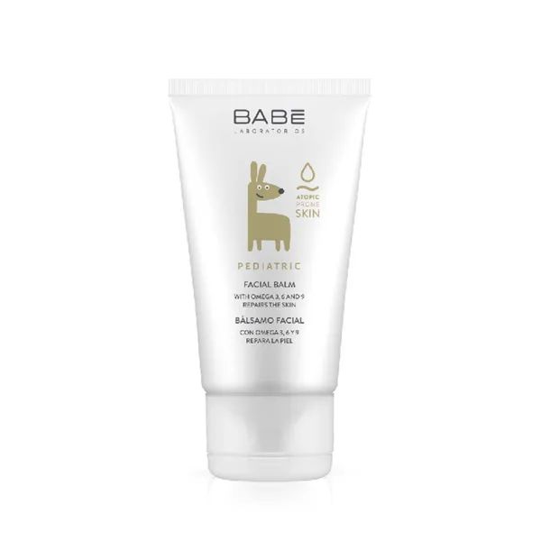 %Крем-бальзам для обличчя Babe Laboratorios дитячий 50 мл