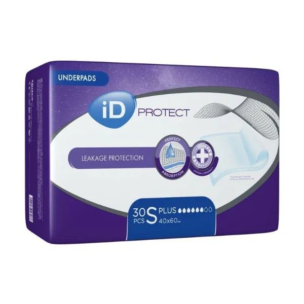%Пеленки гигиенические id protect plus 40 x 60 №30