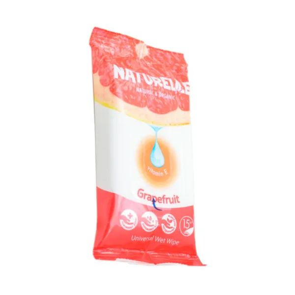 %Влажные салфетки Naturelle grapefruit №15