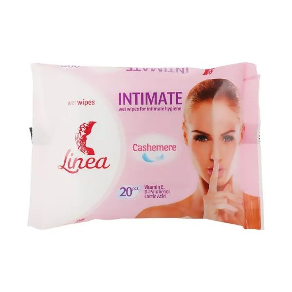 %Вологі серветки для інтимної гігієни Linea Intimate №20