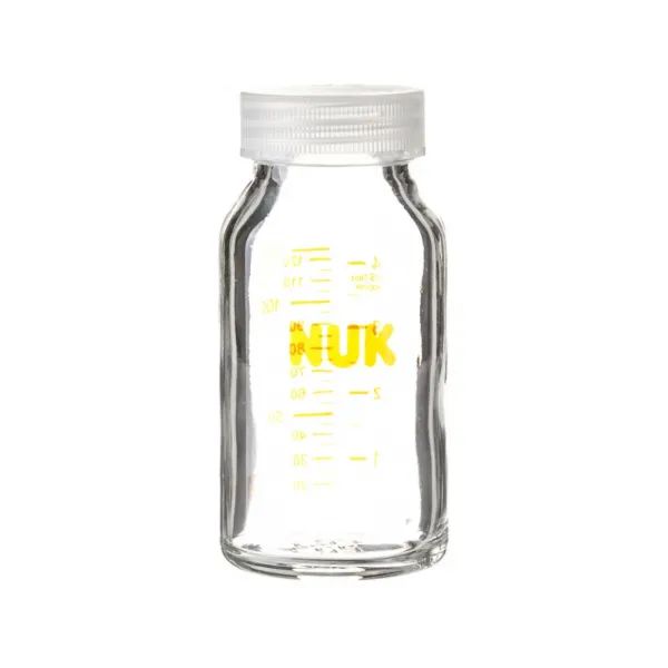 %Пляшечка Nuk скло 125 мл