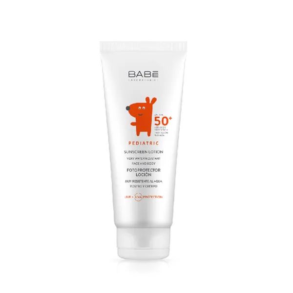 %Лосьон солнцезащитный детский Babe Laboratorios SPF 50+ 100 мл