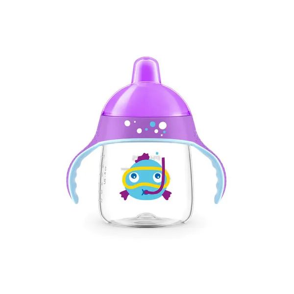 %Чашка-непроливайка Philips Avent з ручками 260 мл