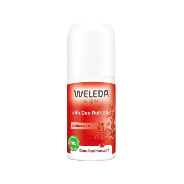 %Дезодорант Weleda гранат Roll-On 24 часа 50 мл