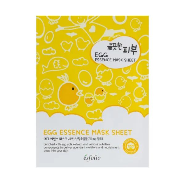 %Тканевая маска Esfolio Pure Skin яичная