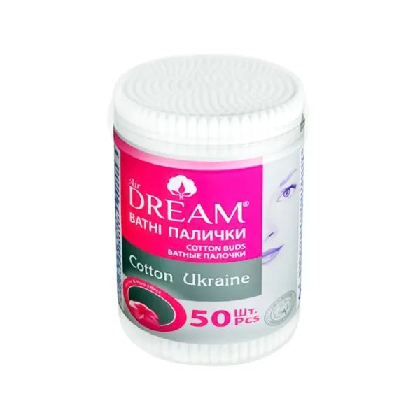 %Палочки ватные косметические Air Dream №50