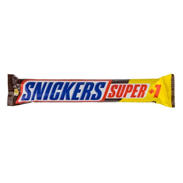 %Батончик Snickers Super+1 112,5 г