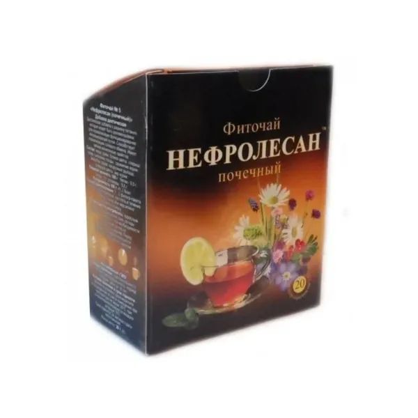 %Фіточай №5 нефролесан 1,5 г фільтр-пакет №20