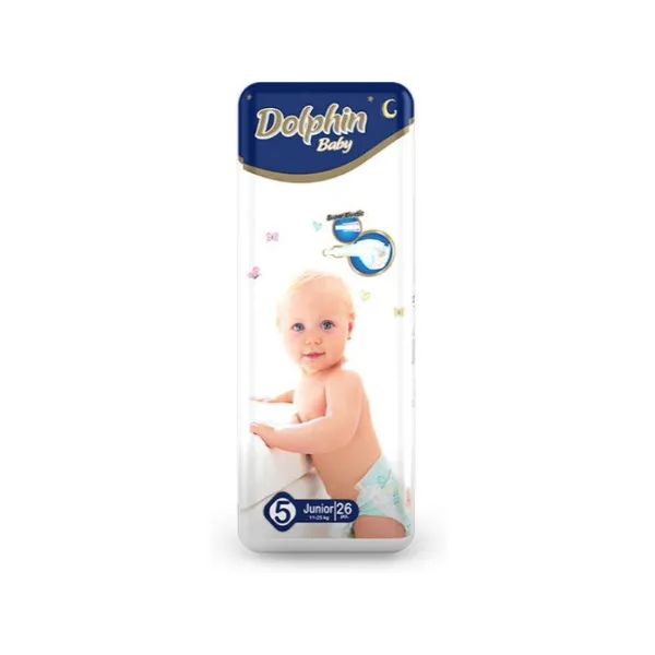 %Подгузники Dolphin Junior 11-25 кг №26