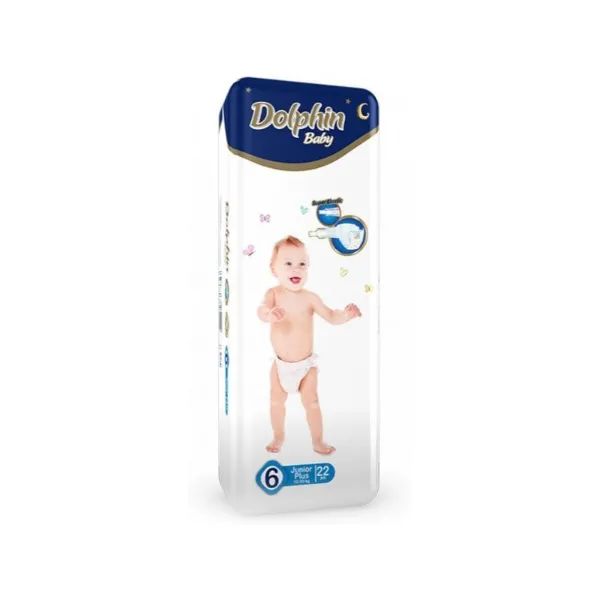 %Подгузники Dolphin Junior Plus 15-30 кг №22