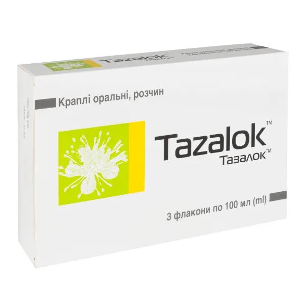 %Тазалок капли оральные флакон 100 мл №3
