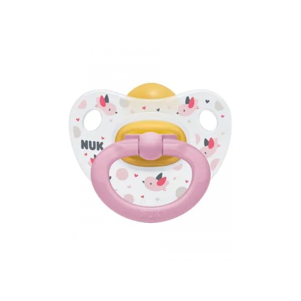 %Пустушка латексна Nuk Happy Kids 10726007 заспокійлива розмір 1