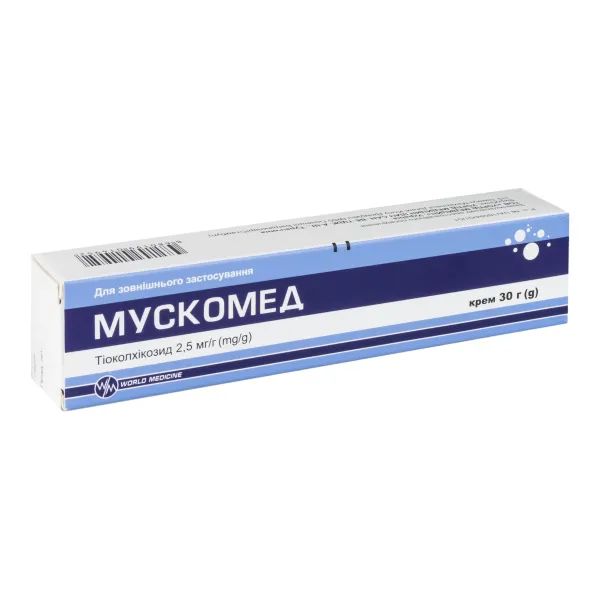 %Мускомед крем 2,5 мг/г туба 30 г