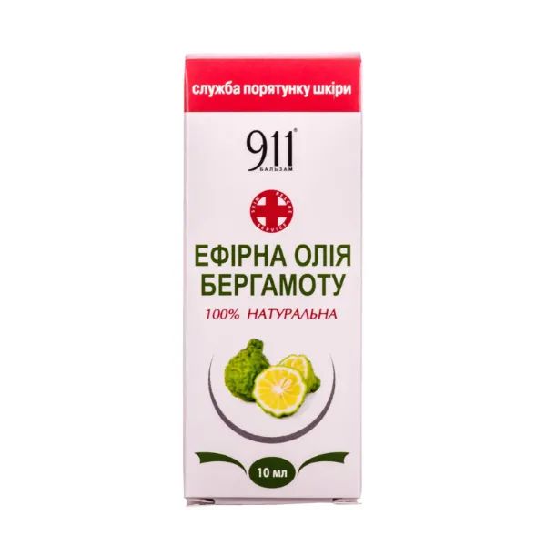 %Олія ефірна бергамот 10 мл