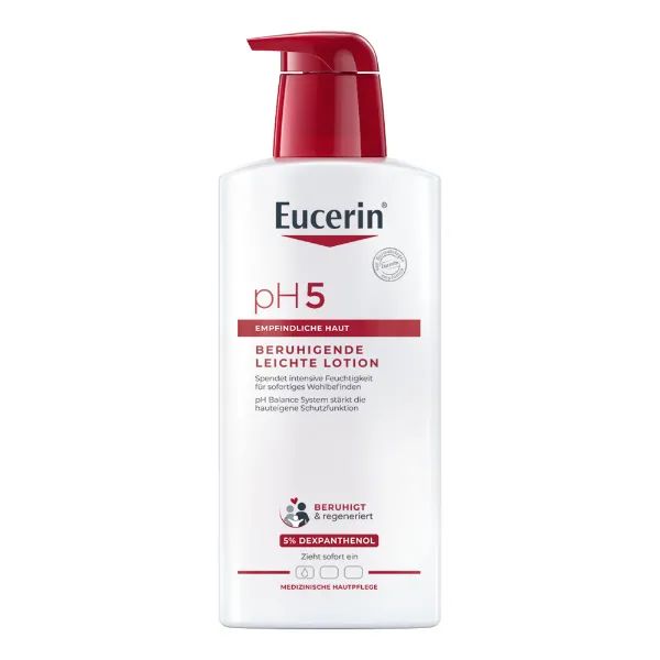 %Легкий лосьйон Eucerin pH5 400 мл