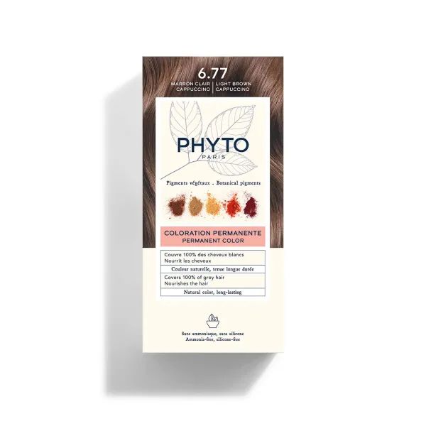 %Крем-краска Phyto Color №6.77 светло-каштановый капучино 100 мл