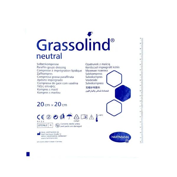 %Пов'язка медична Grassolind стерильна 20х20 №1