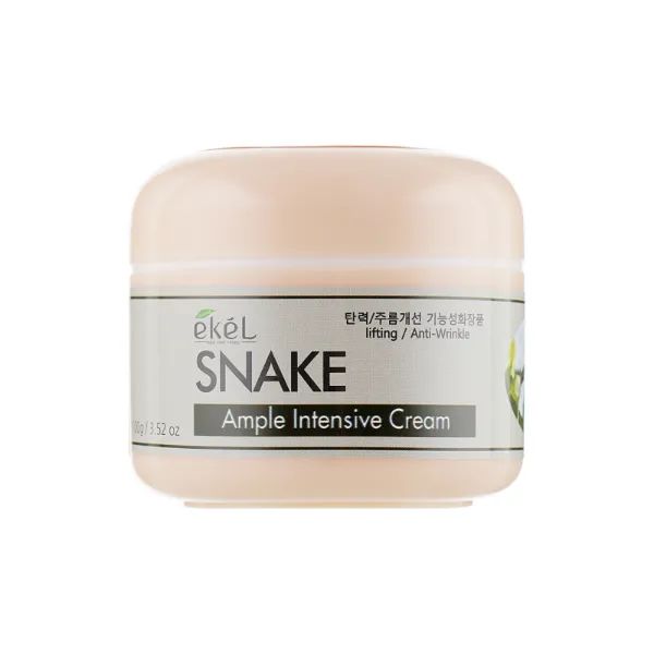 %Крем для обличчя Ekel Ample Intensive Cream Snake з екстрактом зміїної отрути 100