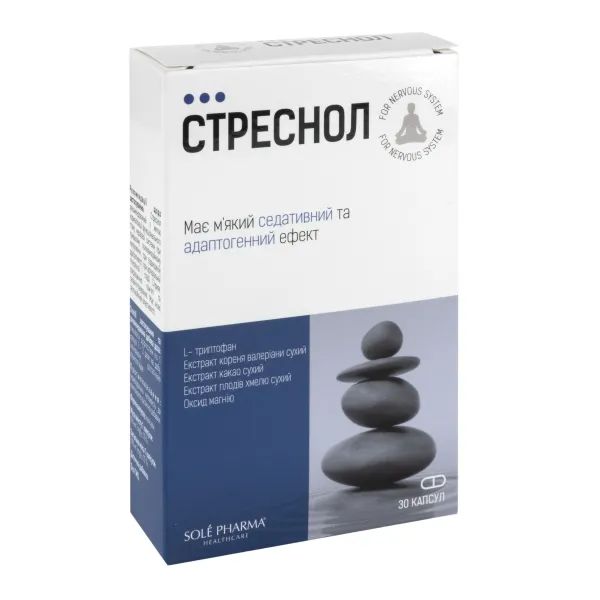 %Стреснол капсулы №30