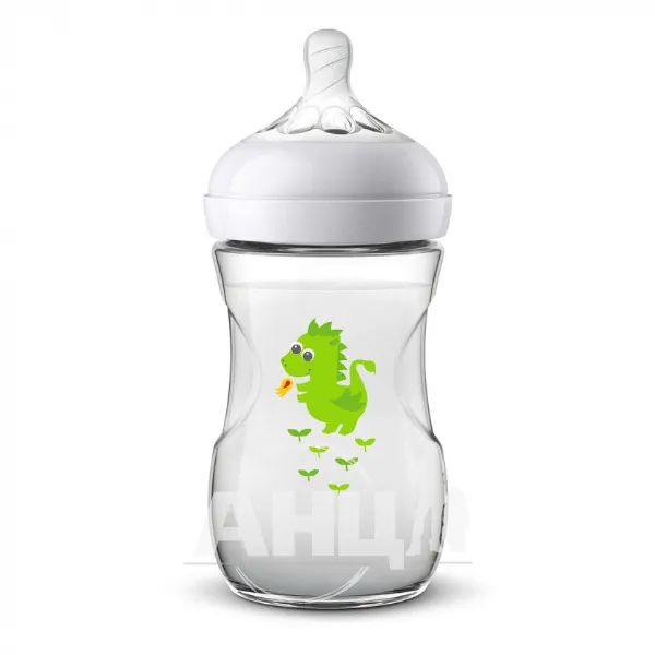 %Пляшка Avent Natural 260 мл