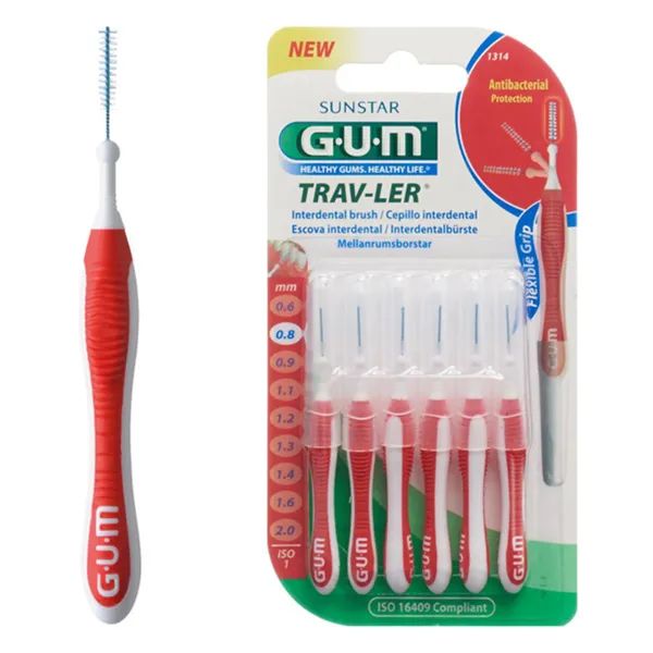 %З/Щ GUM TRAVLER МЕЖЗУБНАЯ 0,8ММ