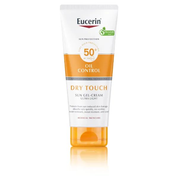 %Гель-крем Eucerin сонцезахисний матуючий SPF50 200 мл