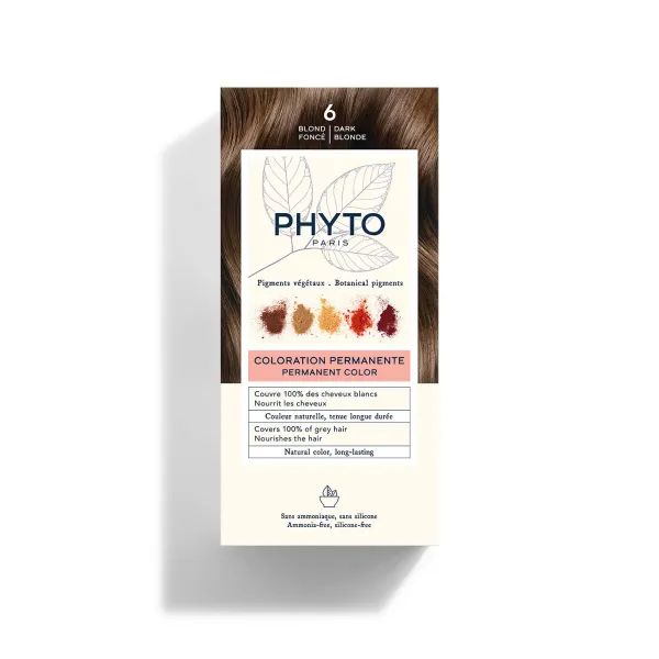%Крем-фарба Phyto Color №6 темно-русявий 100 мл