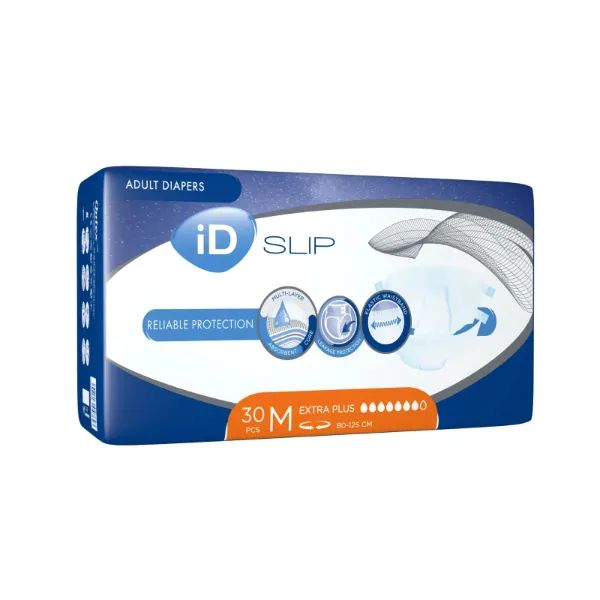 %Подгузники для взрослых iD Slip Extra Plus Medium №30