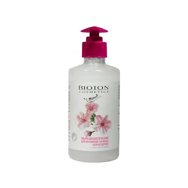 %Мило для інтимної гігієни Bioton Cosmetics чайне дерево 300 мл