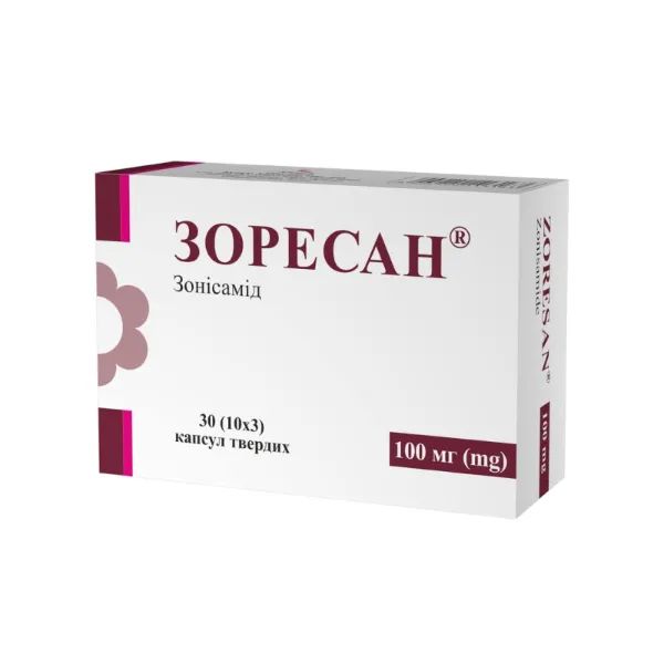 %Зоресан капсули 100 мг №30
